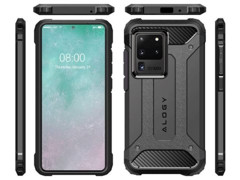 Etui Alogy Hard Armor do Samsung Galaxy S20 Ultra szare