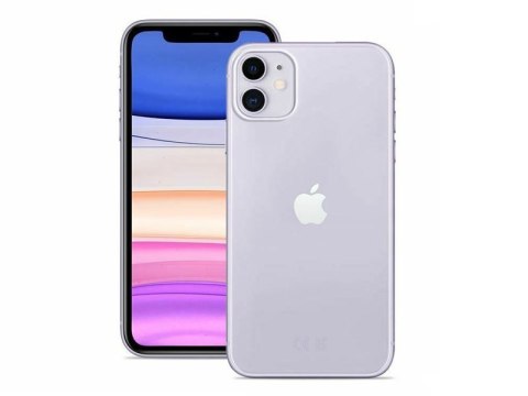Etui PURO 0.3 Nude do Apple iPhone 11 6.1 Przezroczyste
