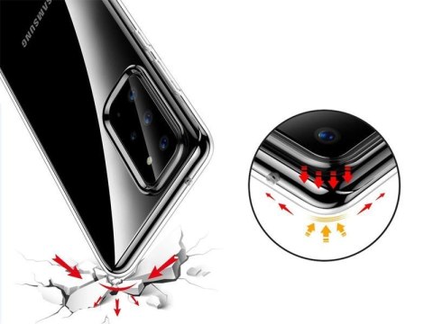 Etui PURO 0.3 Nude do Samsung Galaxy S20 Plus Przezroczyste