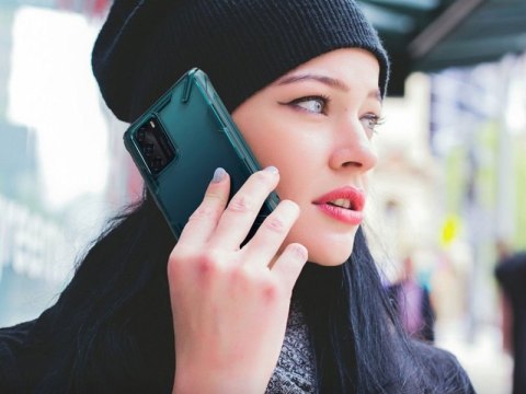 Etui Ringke Fusion X do Huawei P40 Turquoise Green