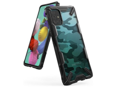 Etui Ringke Fusion X do Samsung Galaxy A51 Camo Black