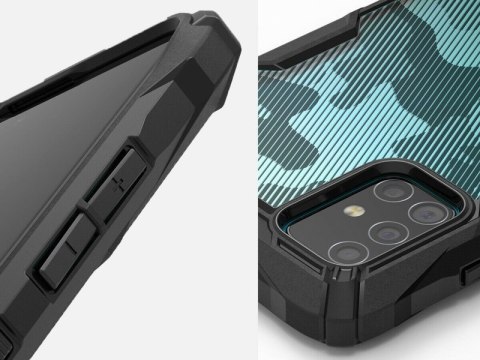 Etui Ringke Fusion X do Samsung Galaxy A51 Camo Black