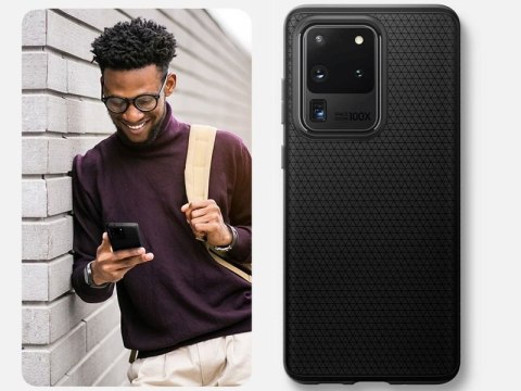 Etui Spigen Liquid Air do Samsung Galaxy S20 Ultra Matte Black