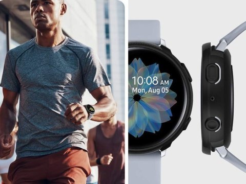 Etui Spigen Liquid Air do Samsung Galaxy Watch Active 2 44mm Matte Black