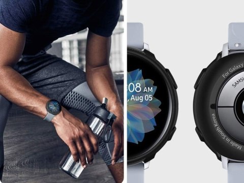 Etui Spigen Liquid Air do Samsung Galaxy Watch Active 2 44mm Matte Black