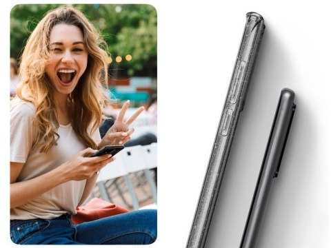 Etui Spigen Liquid Crystal Glitter do Samsung Galaxy S20 Ultra Crystal Quartz