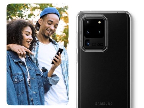 Etui Spigen Liquid Crystal do Samsung Galaxy S20 Ultra Crystal Clear