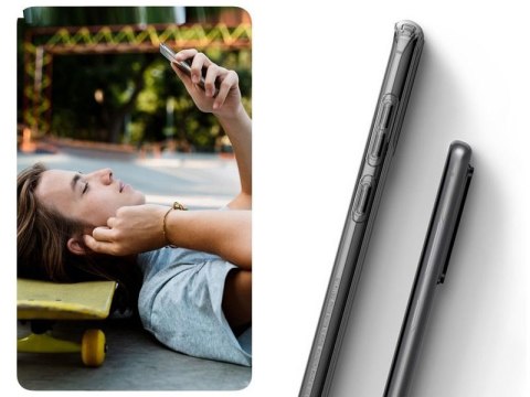 Etui Spigen Liquid Crystal do Samsung Galaxy S20 Ultra Crystal Clear
