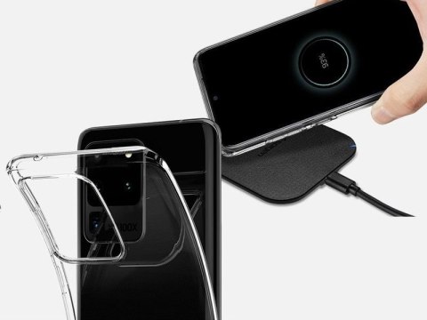 Etui Spigen Liquid Crystal do Samsung Galaxy S20 Ultra Crystal Clear