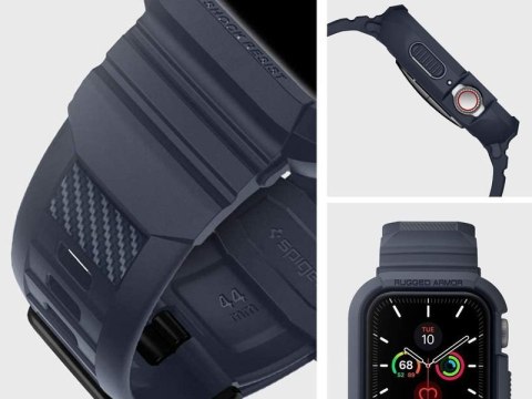 Etui Spigen Rugged Armor Pro do Apple Watch Series 4/5/6/SE 44mm Charcoal Grey