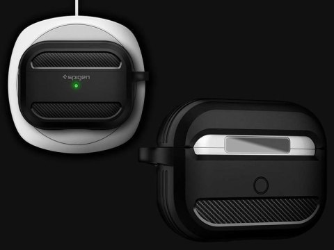 Etui Spigen Rugged Armor do Apple Airpods Pro Matte Black