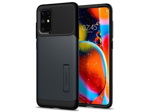 Etui Spigen Slim Armor do Samsung Galaxy S20 Plus Metal Slate
