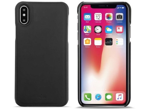 Etui obudowa PURO Wallet Detachable do Apple iPhone XS Max Czarne