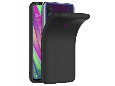 Etui silikonowe Alogy slim case do Samsung Galaxy A40 czarne