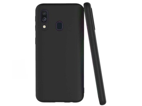 Etui silikonowe Alogy slim case do Samsung Galaxy A40 czarne