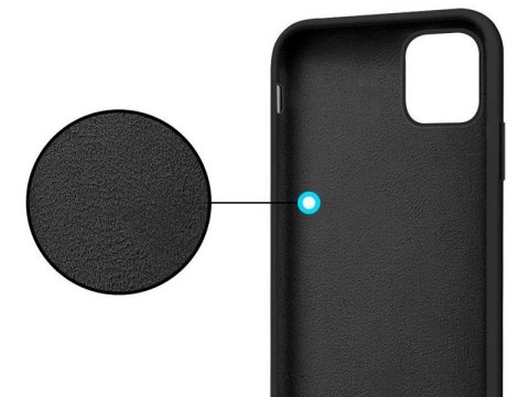 Etui silikonowe PURO Icon Cover do Apple iPhone 11 Pro Max 6.5 Czarne