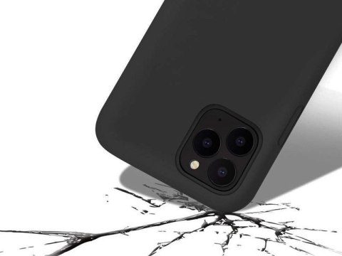 Etui silikonowe PURO Icon Cover do Apple iPhone 11 Pro Max 6.5 Czarne