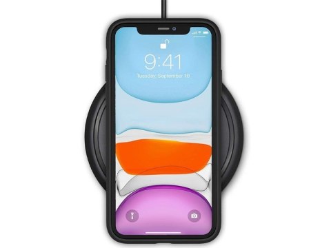 Etui silikonowe PURO Icon Cover do Apple iPhone 11 Pro Max 6.5 Czarne