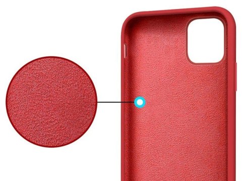 Etui silikonowe PURO Icon Cover do Apple iPhone 11 Pro Max 6.5 Czerwone