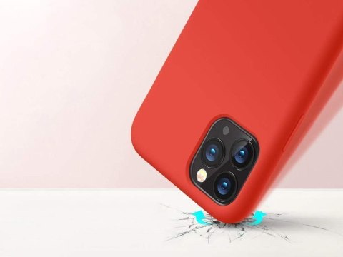 Etui silikonowe PURO Icon Cover do Apple iPhone 11 Pro Max 6.5 Czerwone