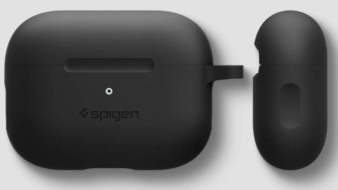 Etui silikonowe Spigen Fit case do Apple Airpods Pro Black