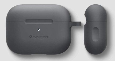 Etui silikonowe Spigen Fit case do Apple Airpods Pro Charcoal