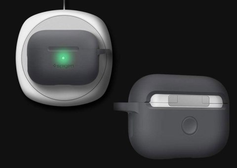 Etui silikonowe Spigen Fit case do Apple Airpods Pro Charcoal