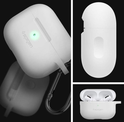 Etui silikonowe Spigen Fit case do Apple Airpods Pro white