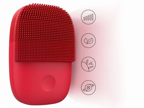 Szczoteczka soniczna do twarzy Xiaomi inFace Sonic V2 2020 IPX7 Czerwona
