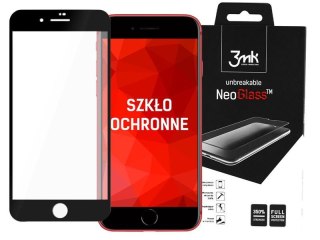 Szkło 3mk NeoGlass 8H do Apple iPhone 7/ iPhone 8 / SE 2022/2020 niepękające Black