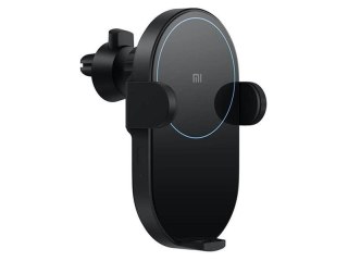 Uchwyt samochodowy Qi Xiaomi Mi 20W +ładowarka 2x USB +kabel USB-C Black