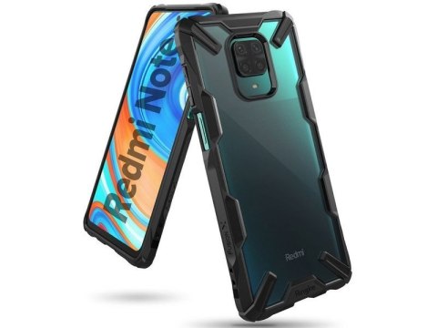Etui Ringke Fusion X do Xiaomi Redmi Note 9S/ Pro/ Max Black