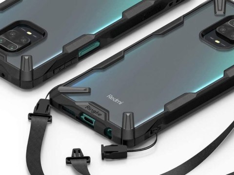 Etui Ringke Fusion X do Xiaomi Redmi Note 9S/ Pro/ Max Black
