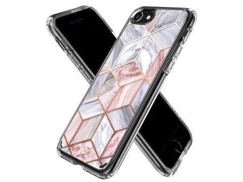 Etui Spigen Ciel do Apple iPhone 7/8/SE 2020 Cecile Pink Marble