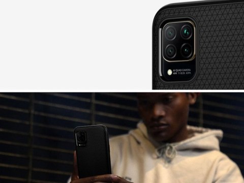 Etui Spigen Liquid Air do Huawei P40 Lite Matte Black