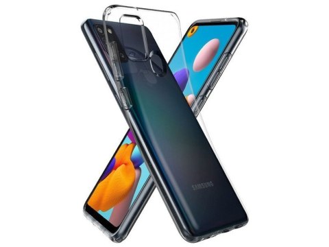 Etui Spigen Liquid Crystal do Samsung Galaxy A21S Crystal Clear