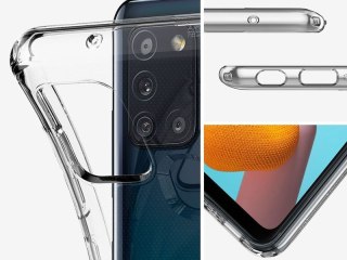 Etui Spigen Liquid Crystal do Samsung Galaxy A21S Crystal Clear