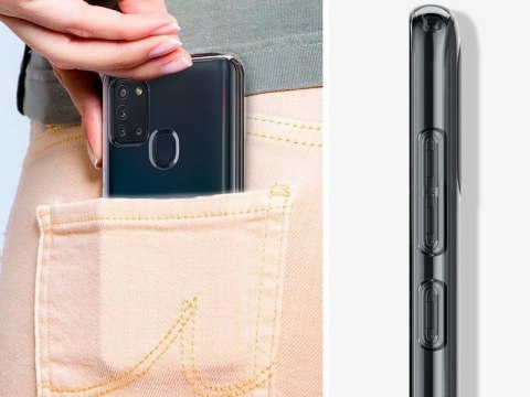 Etui Spigen Liquid Crystal do Samsung Galaxy A21S Crystal Clear