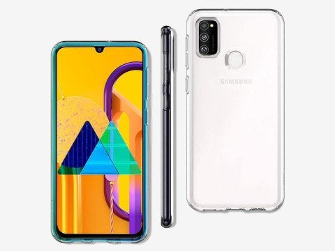 Etui Spigen Liquid Crystal do Samsung Galaxy M21/ M30s Crystal Clear
