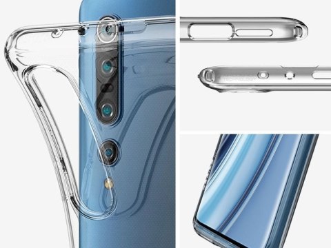 Etui Spigen Liquid Crystal do Xiaomi Mi 10/ Mi 10 Pro Crystal Clear