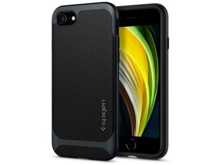 Etui Spigen Neo Hybrid Herringbone do Apple iPhone 7/8/SE 2022/2020 Metal Slate