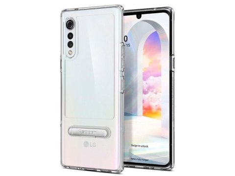 Etui Spigen Slim Armor Essential S do LG Velvet Clear