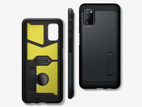 Etui Spigen Tough Armor do Samsung Galaxy A41 Metal Slate