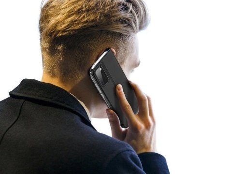 Etui ochronne z klapką Dux Ducis Skin skórzane do Samsung Galaxy A41 Czarne