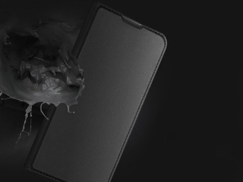 Etui ochronne z klapką Dux Ducis Skin skórzane do Samsung Galaxy A41 Czarne