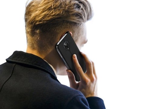 Etui ochronne z klapką Dux Ducis Skin skórzane do Xiaomi Redmi Note 9S/9 Pro/9 Pro Max Czarne