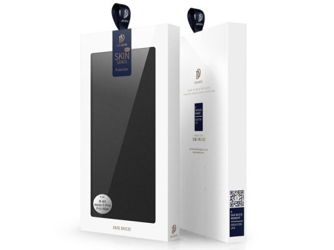 Etui ochronne z klapką Dux Ducis Skin skórzane do Xiaomi Redmi Note 9S/9 Pro/9 Pro Max Czarne