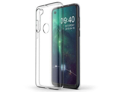 Etui silikonowe Alogy obudowa case do Motorola Moto G8 Power przezroczyste