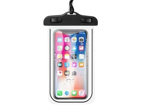 Etui wodoodporne Alogy wodoszczelne uniwersalne IPX8 do 6.5" Czarne