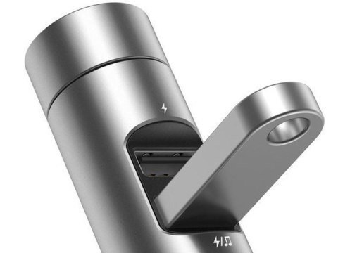 Ładowarka Baseus transmiter FM Bluetooth QC 3.0 2x USB 3.1A Silver